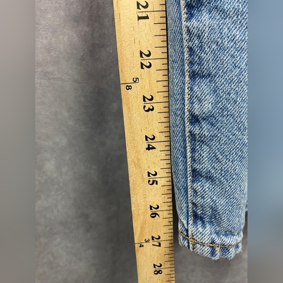 Madewell The Mom Jean High Rise in Melva Wash‎ Women's Size 35 - Picture 10 of 13